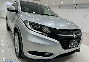 Honda Vezel 1.5X CVT 2015 Silver Push Start Revcam